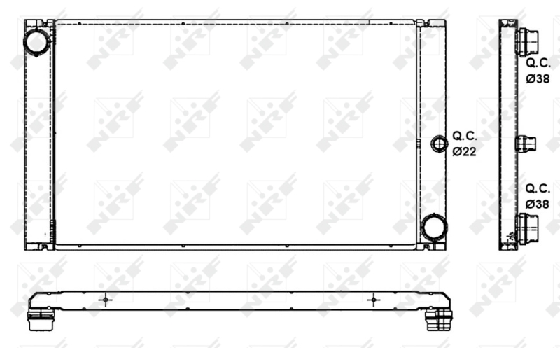 Radiateur NRF 53091