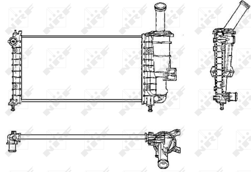 NRF Radiateur 53230