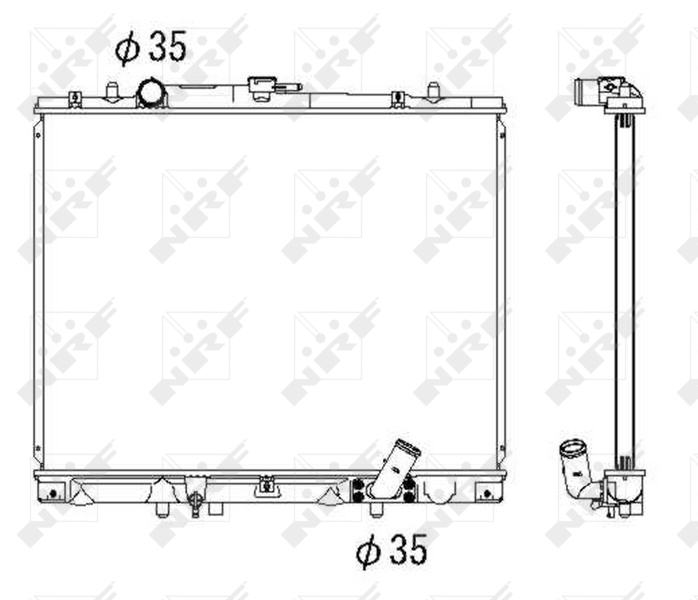 NRF Radiateur 53285