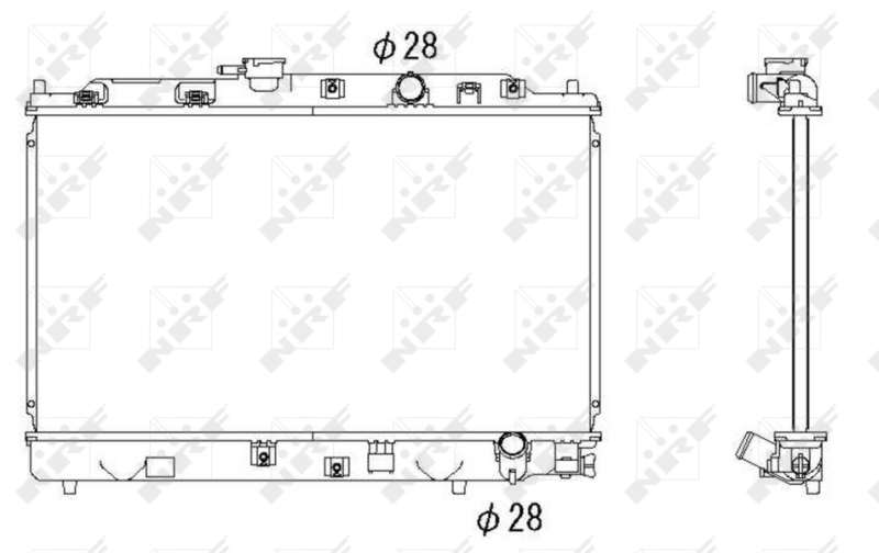Radiateur NRF 53286