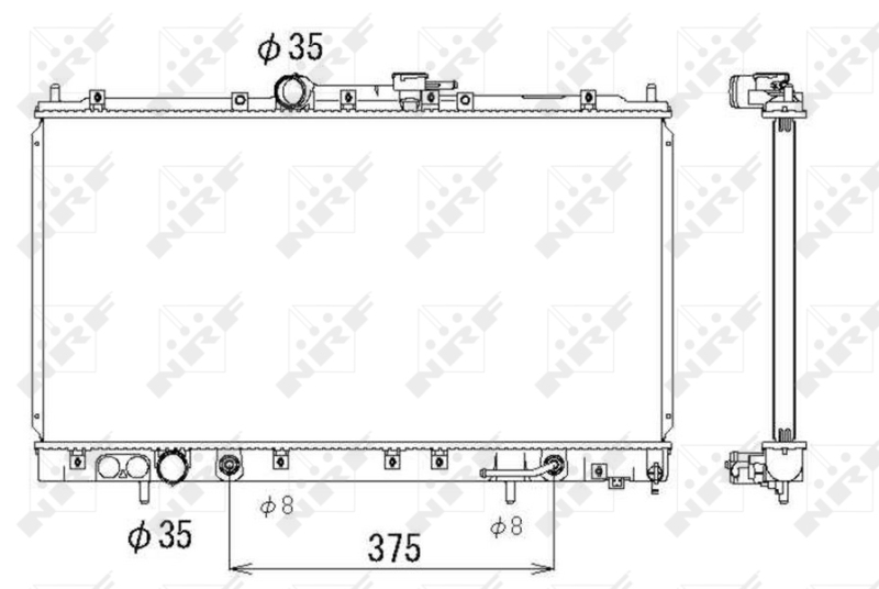 Radiateur NRF 53313