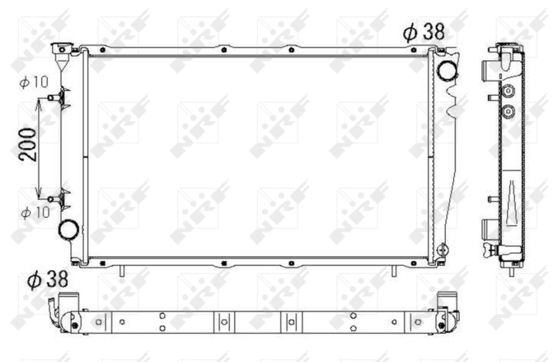 NRF Radiateur 53326