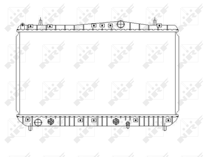 Radiateur NRF 53385