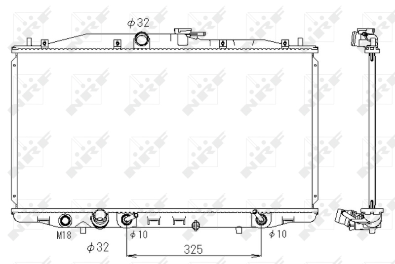 Radiateur NRF 53391