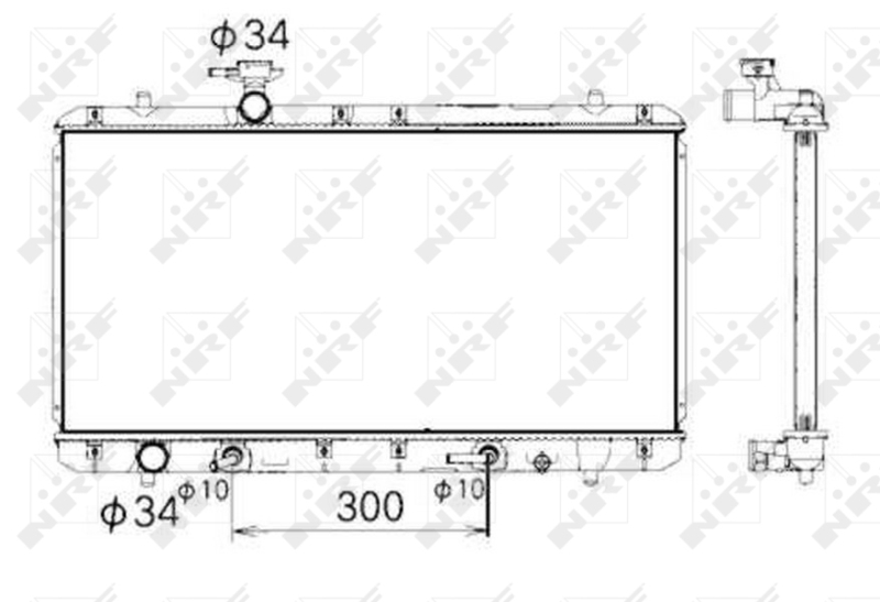 Radiateur NRF 53429