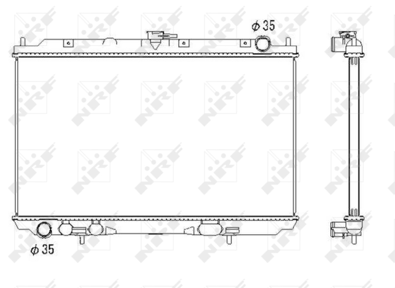 Radiateur NRF 53438