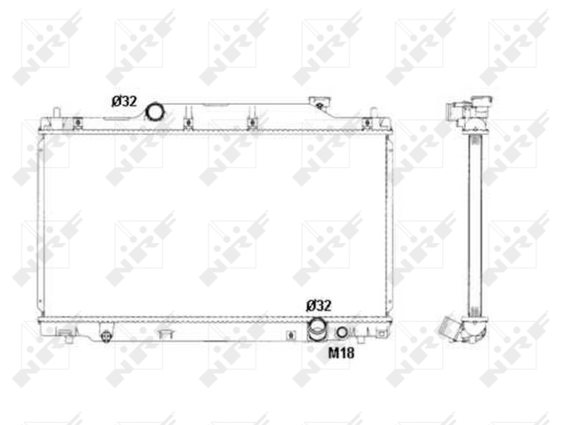 Radiateur NRF 53439