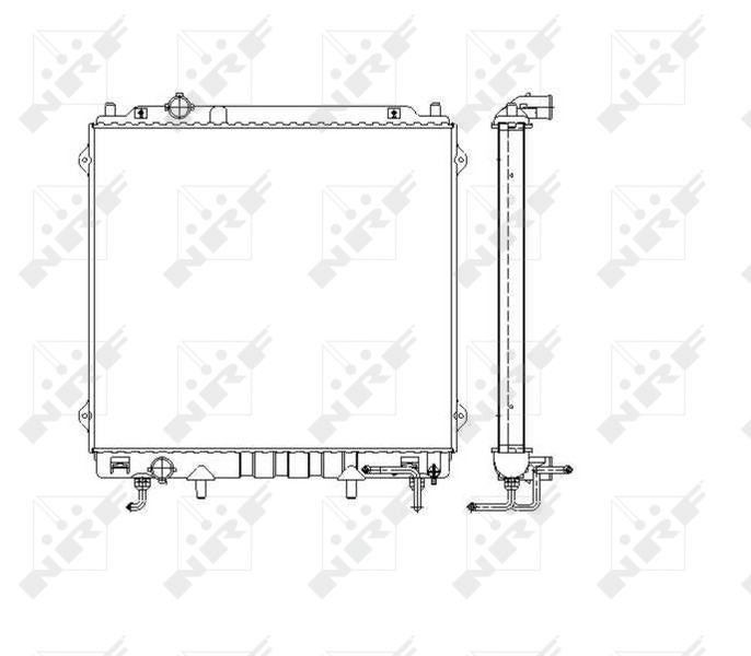 Radiateur NRF 53479