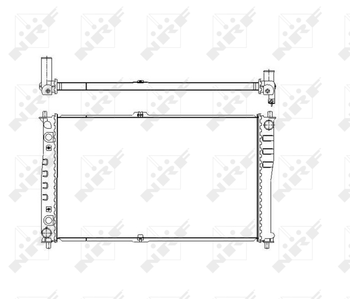 NRF Radiateur 53484