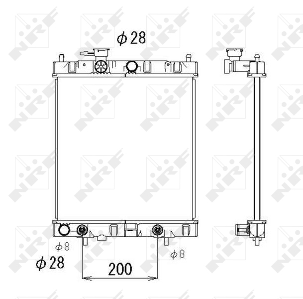 Radiateur NRF 53510