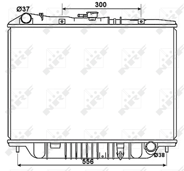 Radiateur NRF 53517