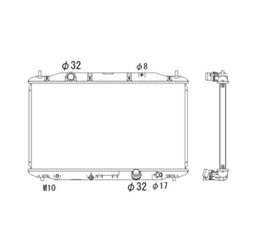 NRF Radiateur 53530