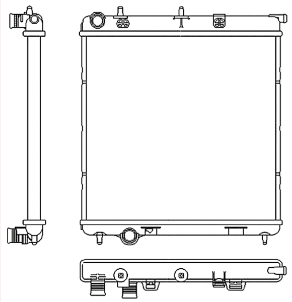 NRF Radiateur 53531