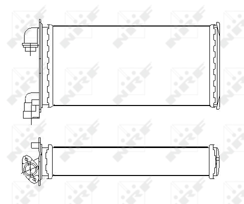 NRF Kachelradiateur 53543