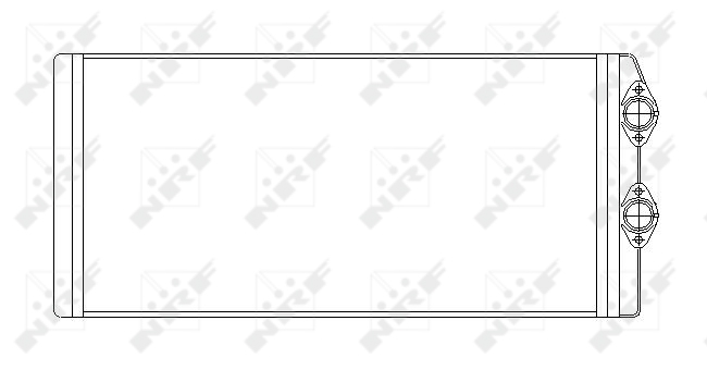 Kachelradiateur NRF 53545