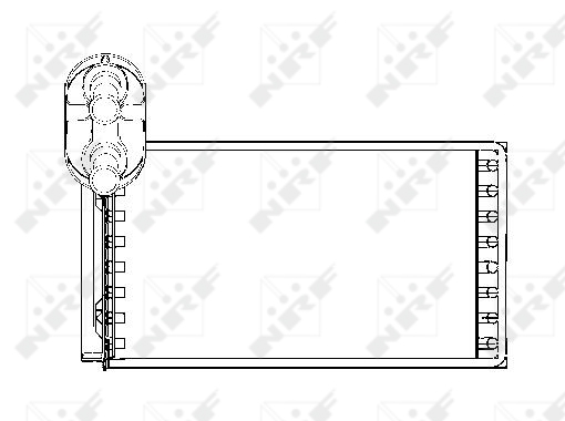 NRF Kachelradiateur 53550