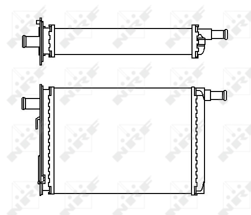 NRF Kachelradiateur 53563