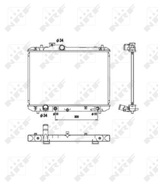 Radiateur NRF 53578