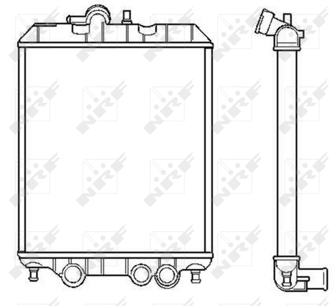 NRF Radiateur 53618