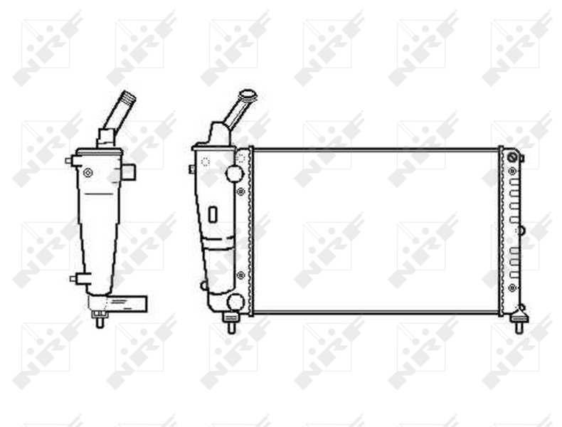 NRF Radiateur 53620
