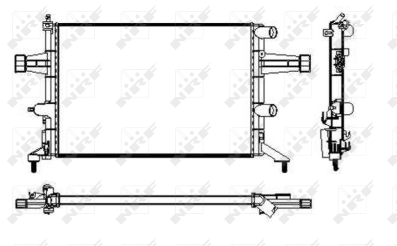 NRF Radiateur 53629