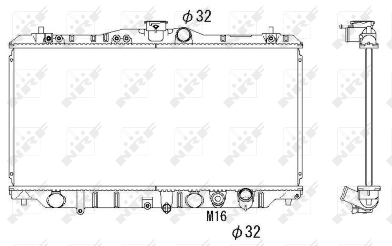 Radiateur NRF 536352