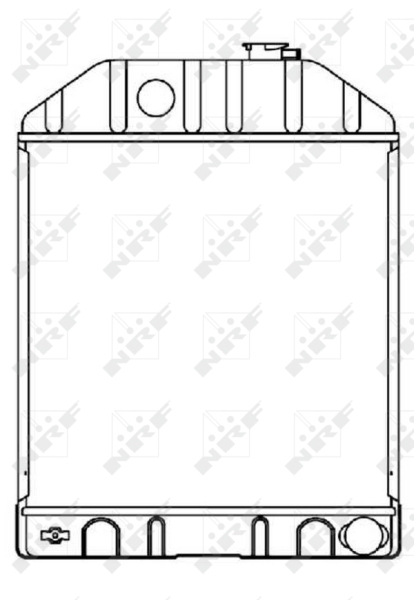 NRF Radiateur 53660