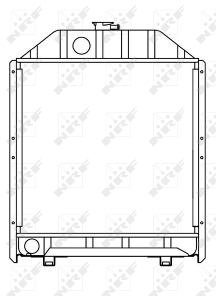 NRF Radiateur 53662