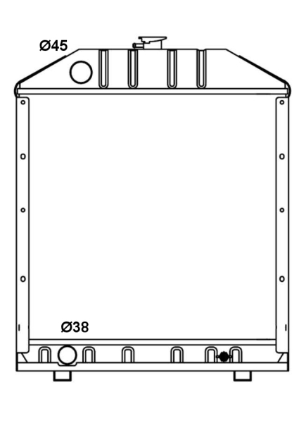 NRF Aandrijfaccu koeler 53664