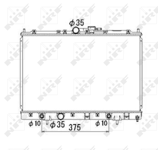 Radiateur NRF 53686