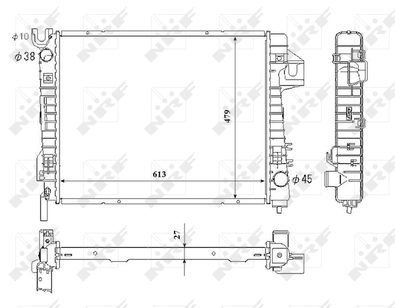 Radiateur NRF 53712