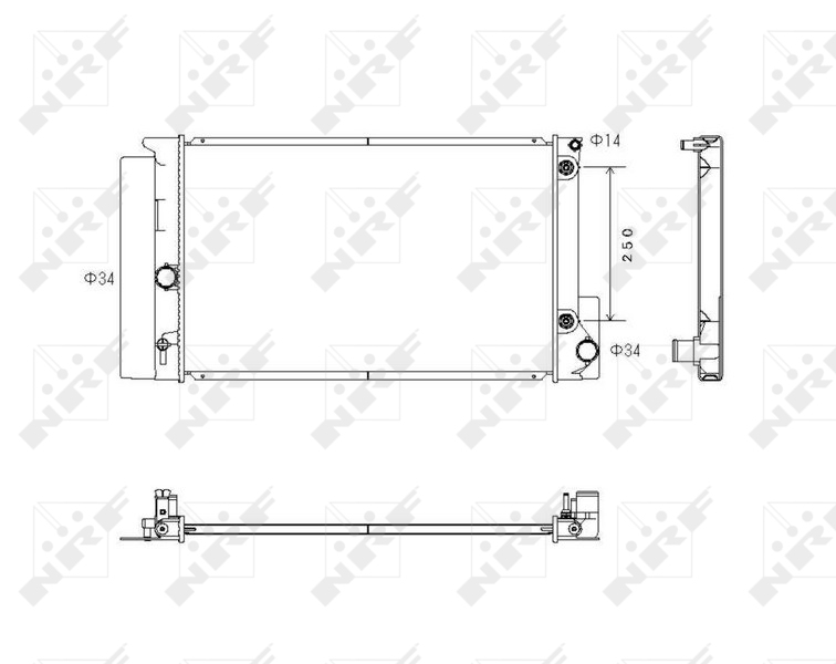 Radiateur NRF 53766