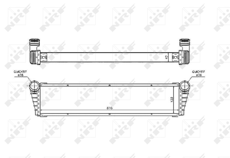 Radiateur NRF 53799