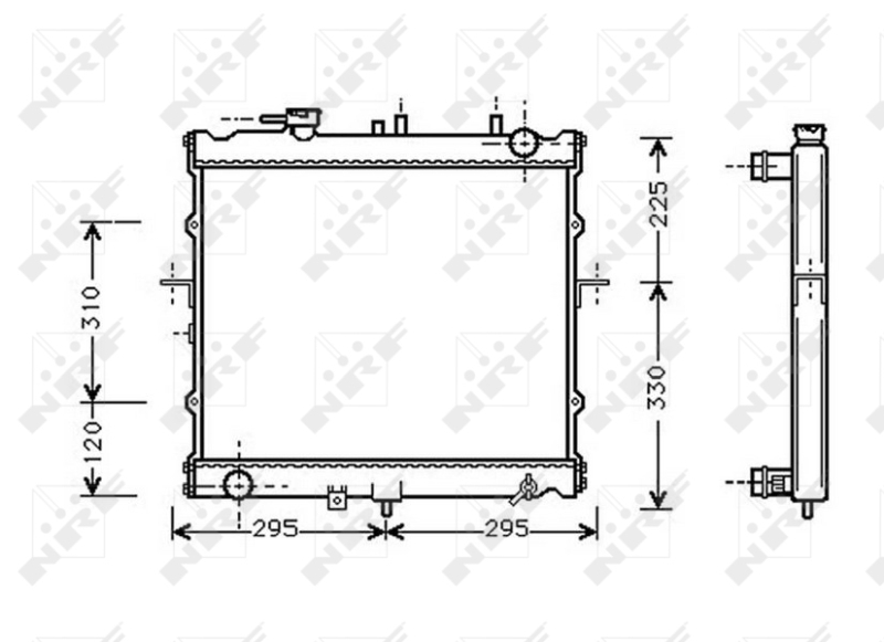 Radiateur NRF 53831