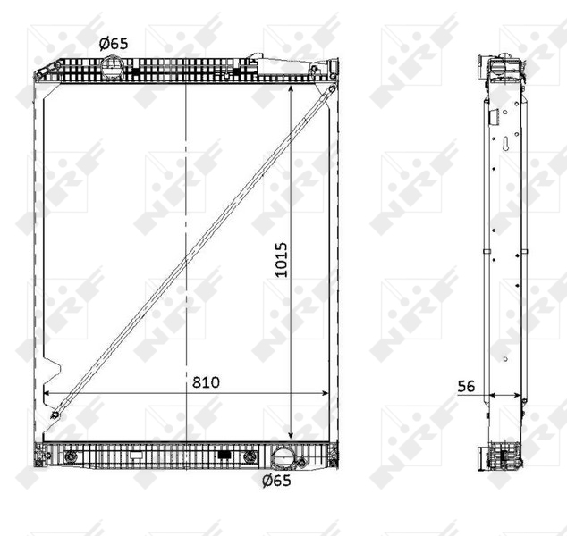 NRF Radiateur 53867