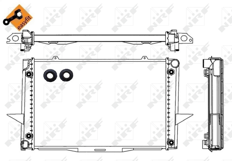 NRF Radiateur 539509