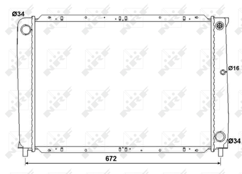 Radiateur NRF 53995