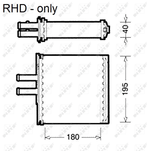 NRF Kachelradiateur 54223