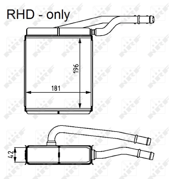 NRF Kachelradiateur 54226