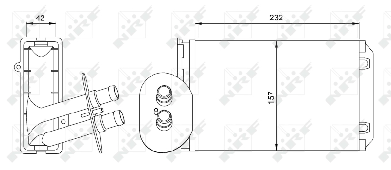 NRF Kachelradiateur 54247