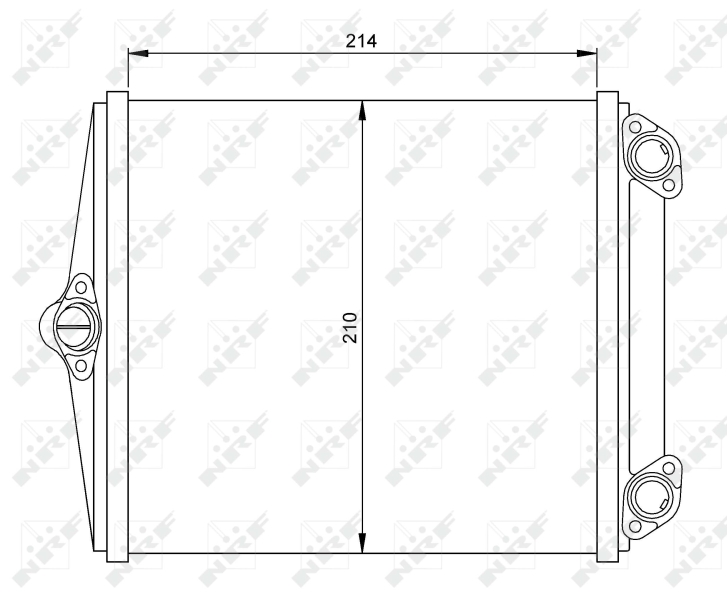 NRF Kachelradiateur 54248