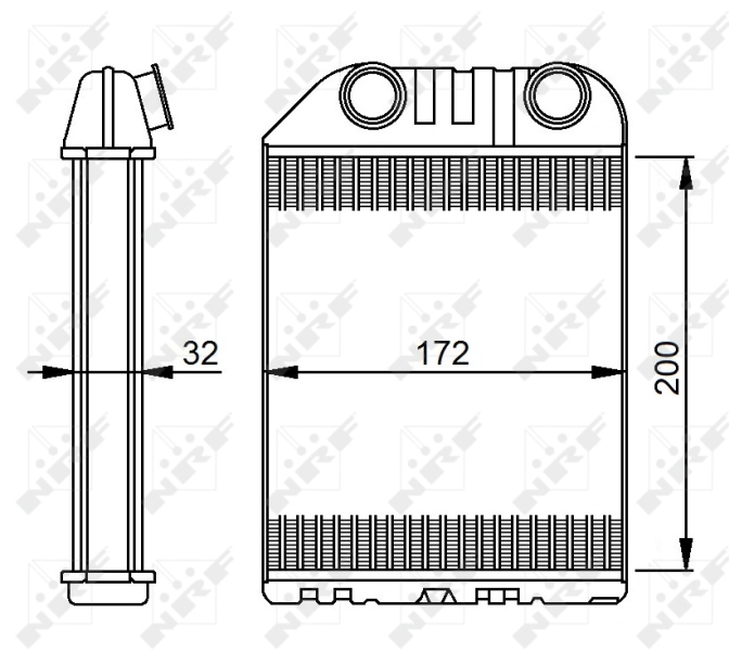 NRF Kachelradiateur 54287