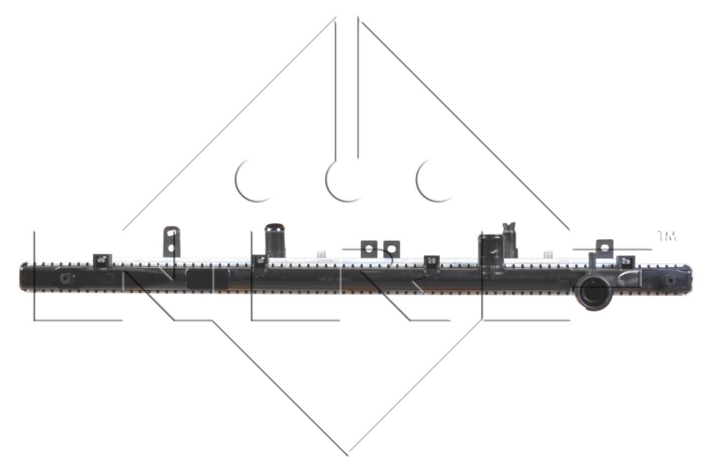 NRF Radiateur 54505