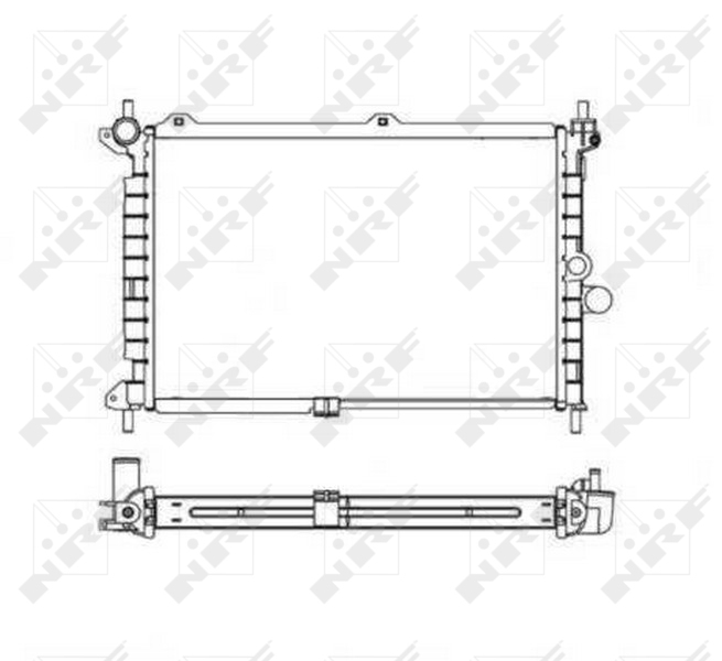 NRF Radiateur 55308