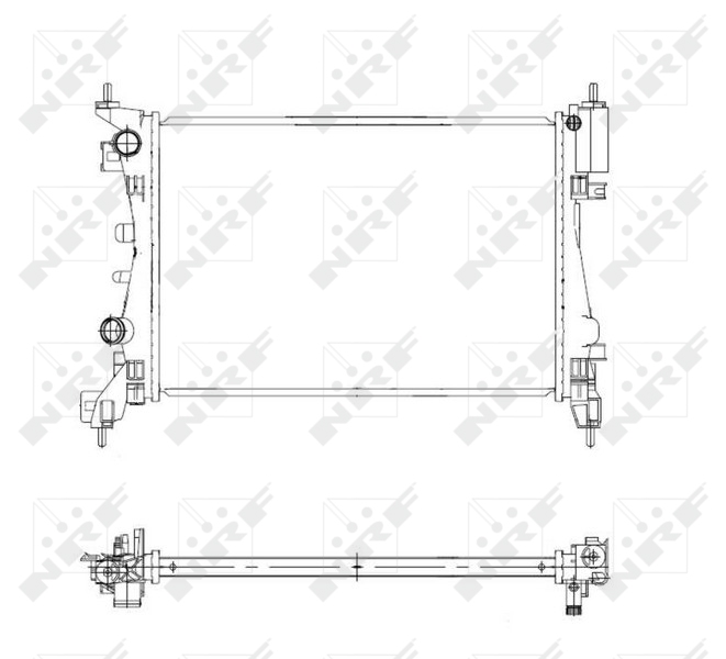 NRF Radiateur 55341