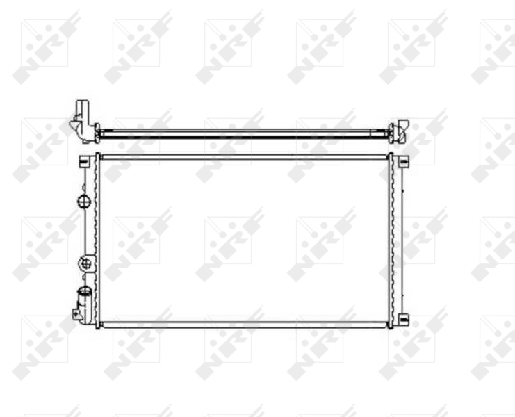 NRF Radiateur 55350