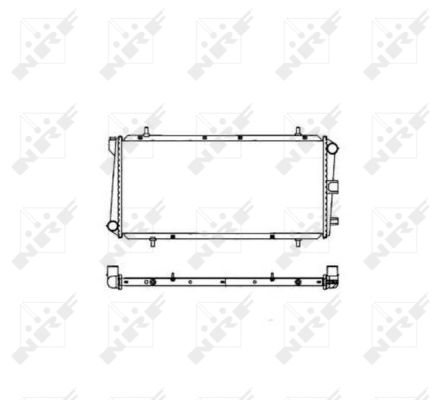 NRF Radiateur 550393