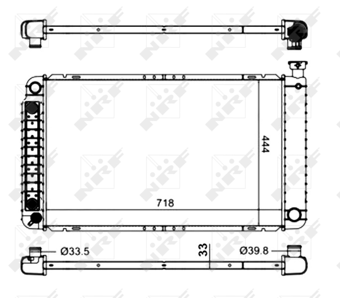 Radiateur NRF 56013