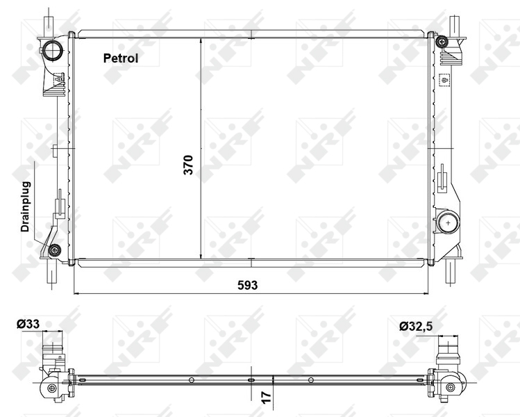 Radiateur NRF 56041
