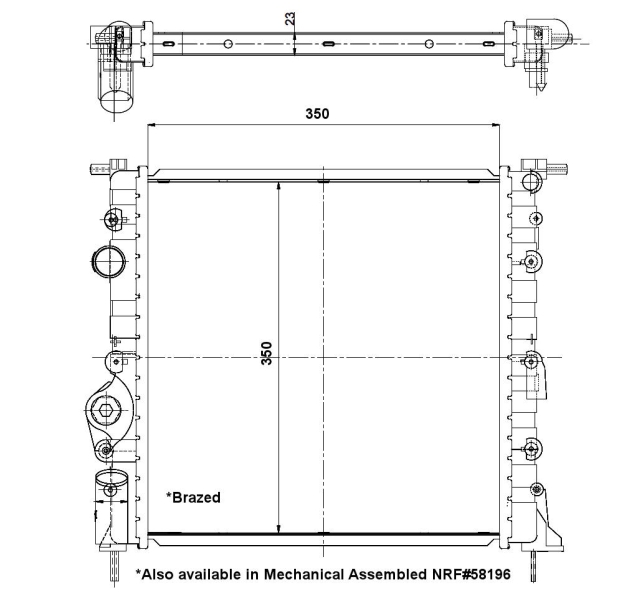 Radiateur NRF 56159